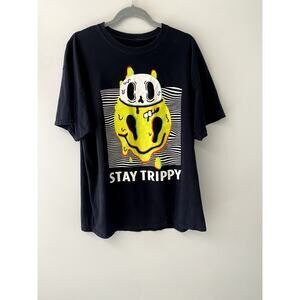 Spencers Stay Trippy Mens Tee Shirt Sz XL
